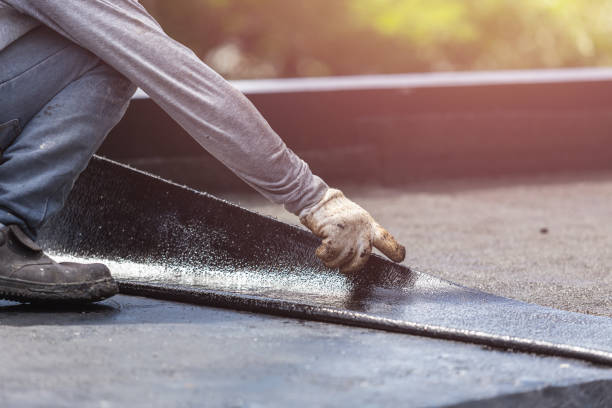 Professional Interior Drainage System technician working in New Boston, MI